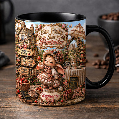 Not Picky Just Particular - Personalized The Pifflewick Accent Mug