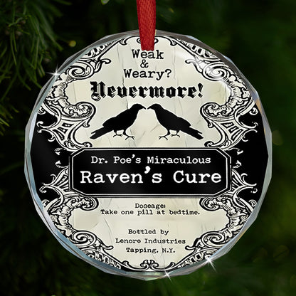 Circle Glass Ornament