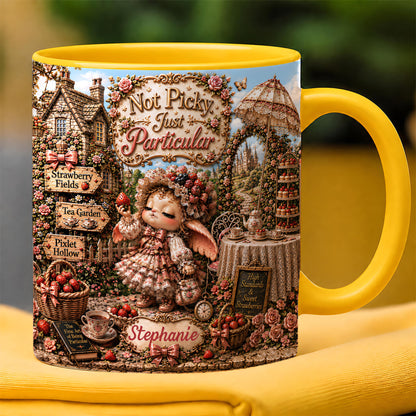 Not Picky Just Particular - Personalized The Pifflewick Accent Mug