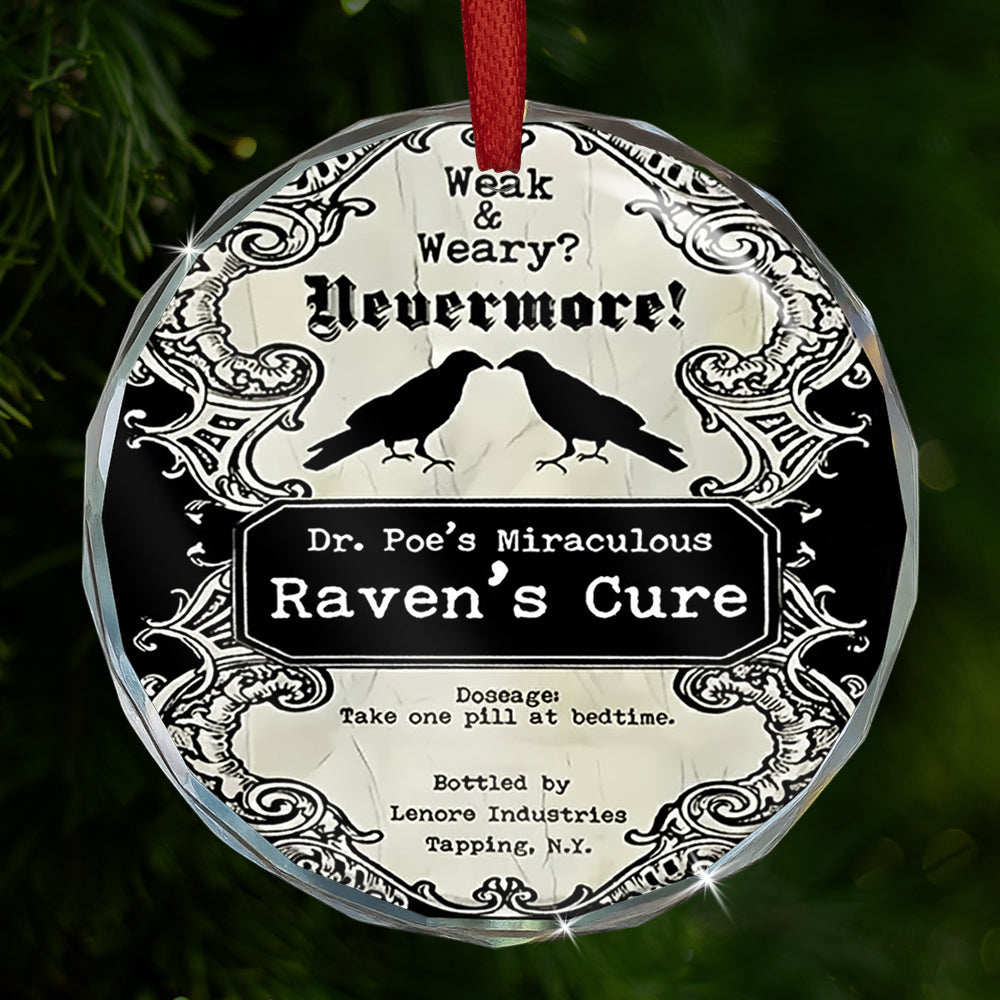 Circle Glass Ornament