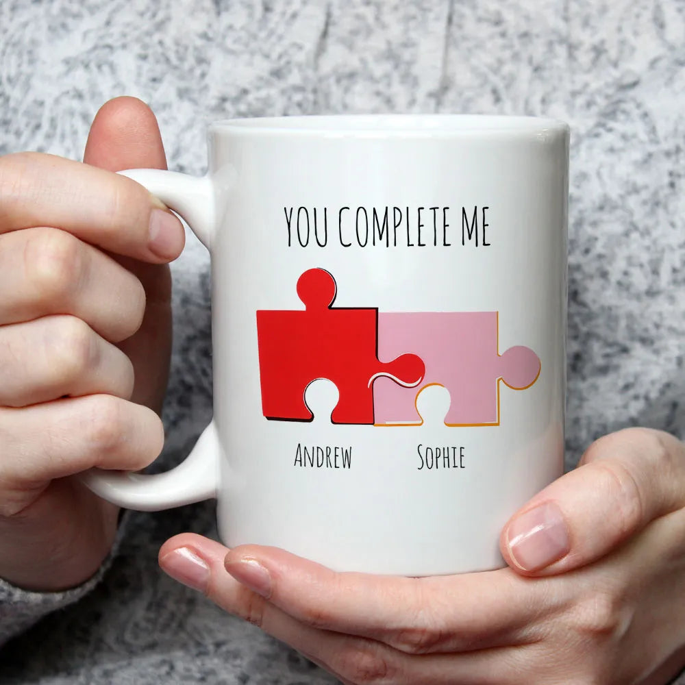 You Complete Me - Personalized Coffee Mug