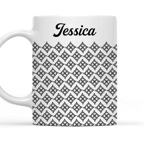 Hidden Flower - Personalized Coffee Mug