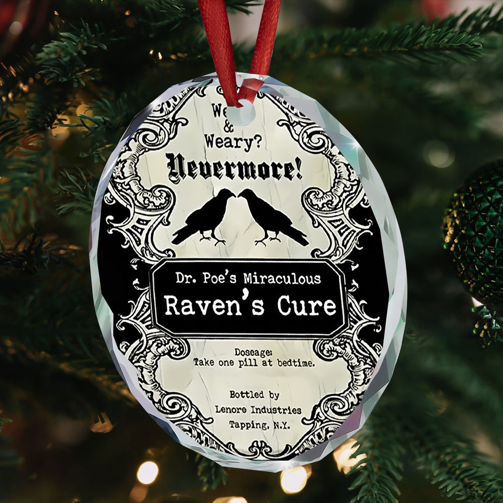 Circle Glass Ornament