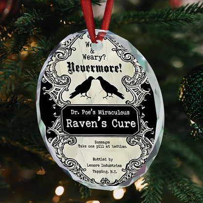 Circle Glass Ornament