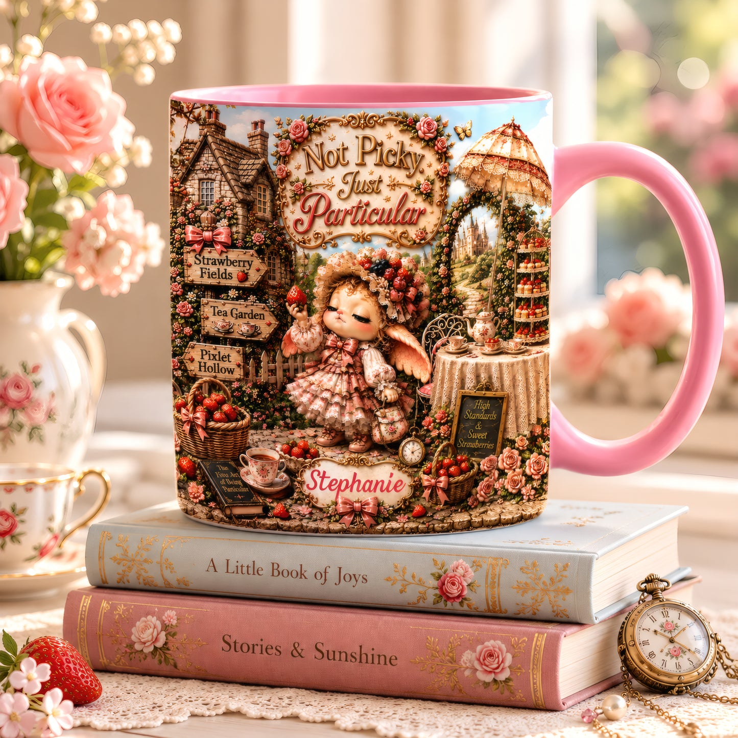 Not Picky Just Particular - Personalized The Pifflewick Accent Mug