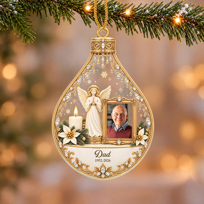 Forever in Our Hearts - Personalized Memorial Acrylic Ornament