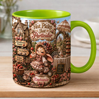 Not Picky Just Particular - Personalized The Pifflewick Accent Mug