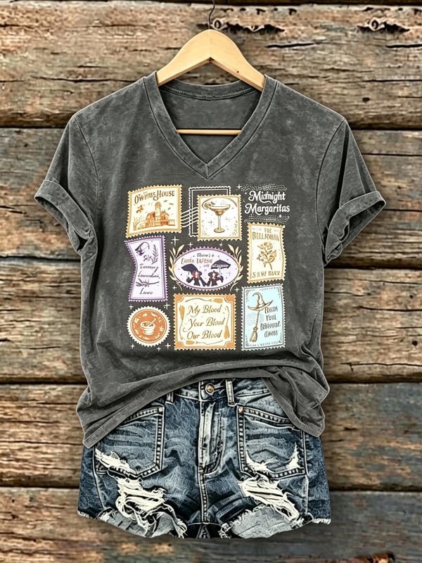 Midnight Margaritas - Halloween Witch Shirt