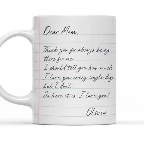 Never Forget That I Love You - Personalized Mug