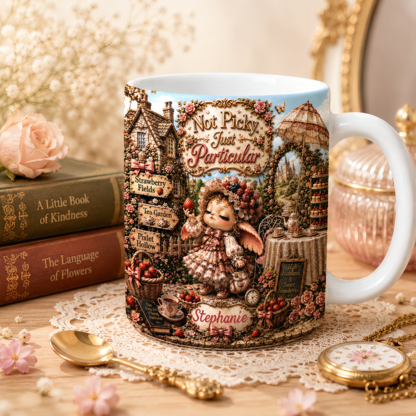 Not Picky Just Particular - Personalized The Pifflewick Accent Mug