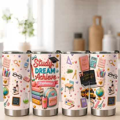 Make It Happen - Personalized Tumbler Cup