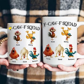 FCAWF Animals Squad - Personalized Funny Coffee Mug