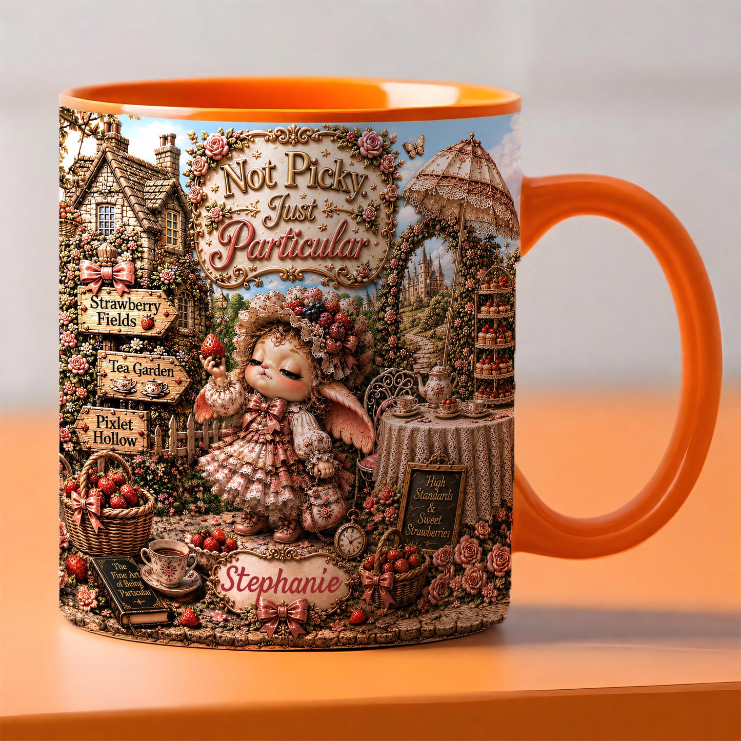 Not Picky Just Particular - Personalized The Pifflewick Accent Mug