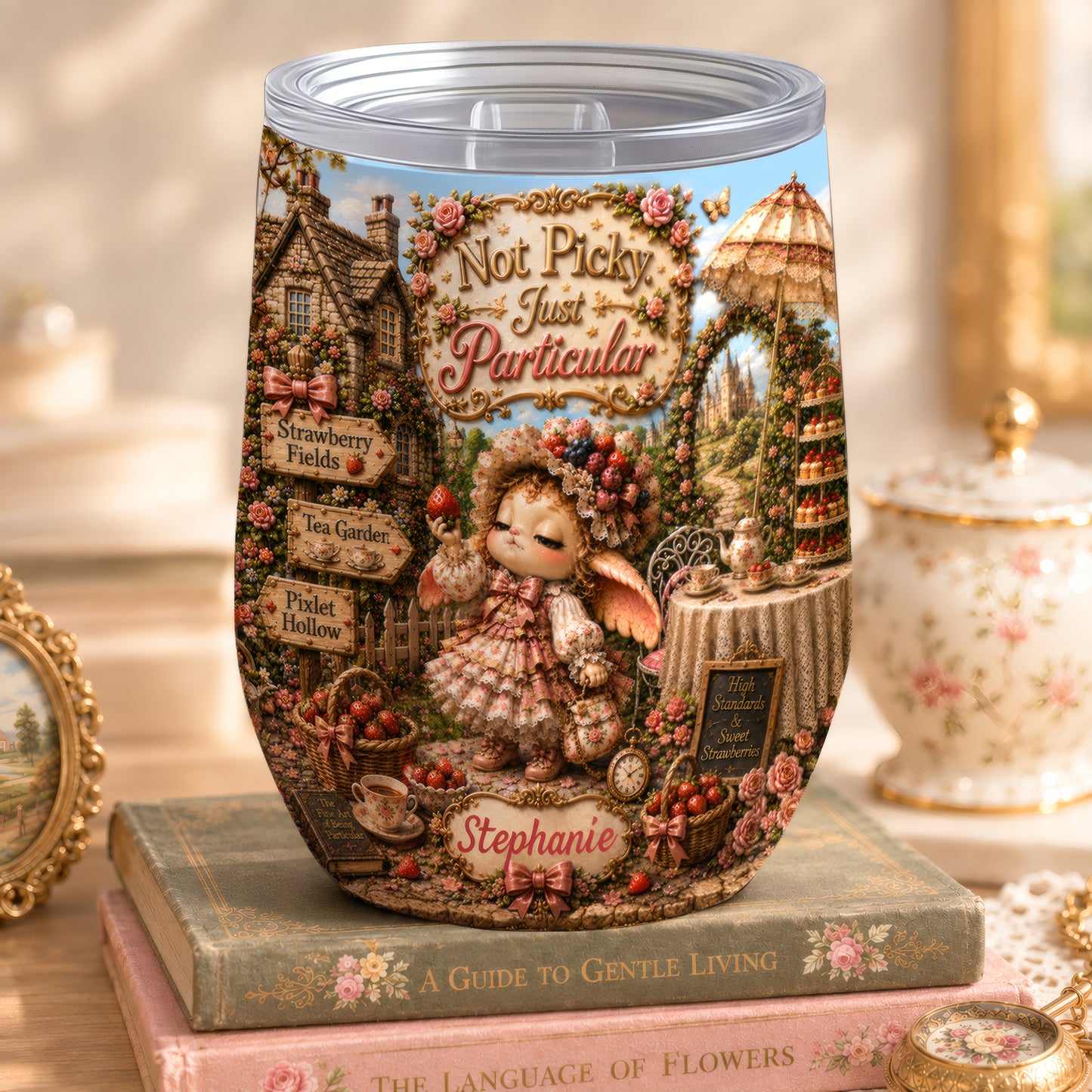 Not Picky Just Particular - Personalized The Pifflewick Wine Tumbler
