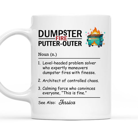 Dumpster Putter-Outer - Personalized Coffee Mug