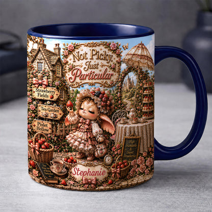 Not Picky Just Particular - Personalized The Pifflewick Accent Mug