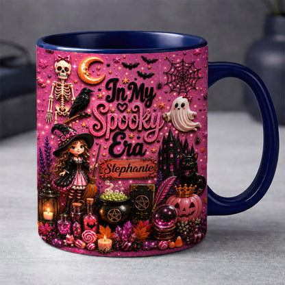 In My Spooky Era - Personalized Pink Halloween Accent Mug