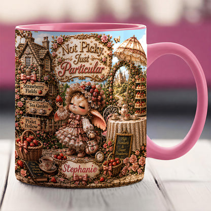 Not Picky Just Particular - Personalized The Pifflewick Accent Mug