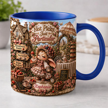 Not Picky Just Particular - Personalized The Pifflewick Accent Mug