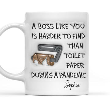 A Boss Like You Is Harder To Find - Personalized Coffee Mug-Myprintsy