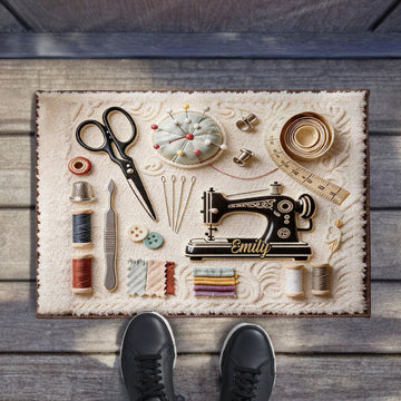 A Sewing Room - Personalized Doormat - Gift For Mom and Sewing lovers-Myprintsy