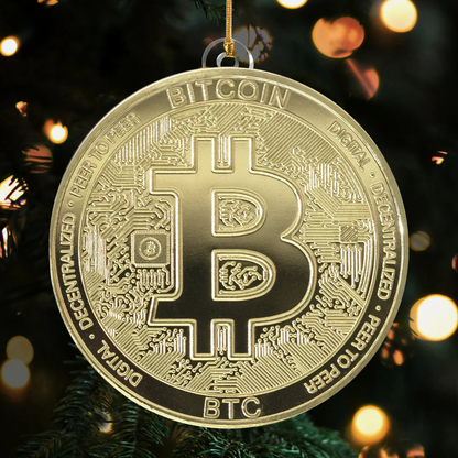 Bitcoin - Personalized Acrylic Ornament