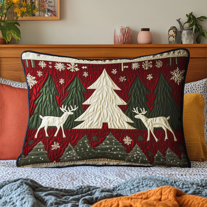 Alpine Cheer Quilted Bedding Pillow Case VH VTQ-Myprintsy