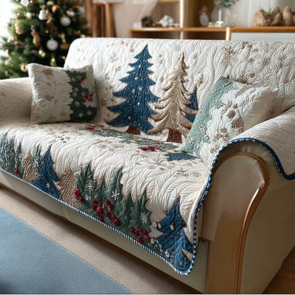 Alpine Tree Lane Quilted Sofa Cover VTQ-Myprintsy