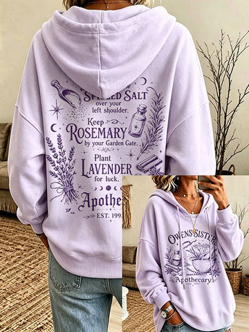 Always Throw Spilled Salt Over Your Left Shoulder - Casual Sweatshirt-Myprintsy