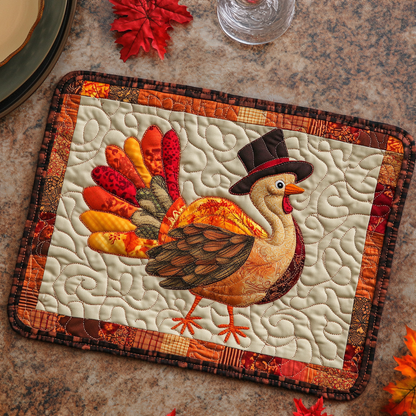 Amber Turkey Quilted Placemat VTQ-Myprintsy
