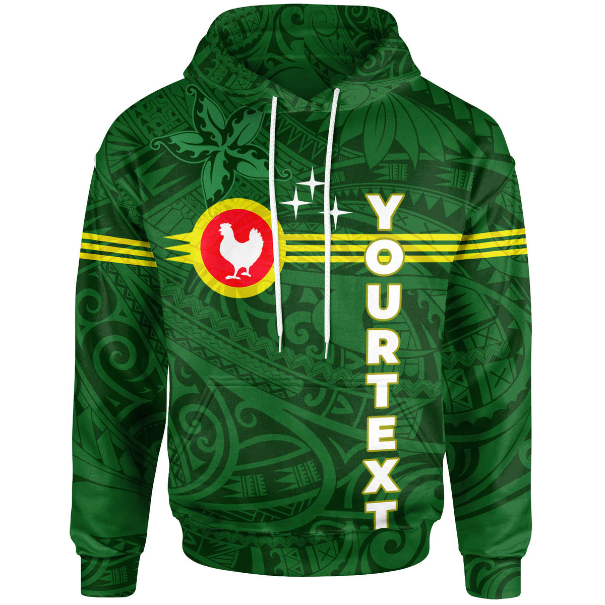 American Samoa Custom Personalised Hoodie Manu'a Island Group-Myprintsy