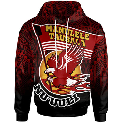 American Samoa Custom Personalised Hoodie - Manulele Tausala Nuuuli (Ver 2)-Myprintsy