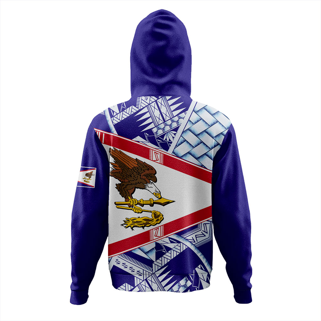 American Samoa Hoodie Flag Design With Pattern-Myprintsy