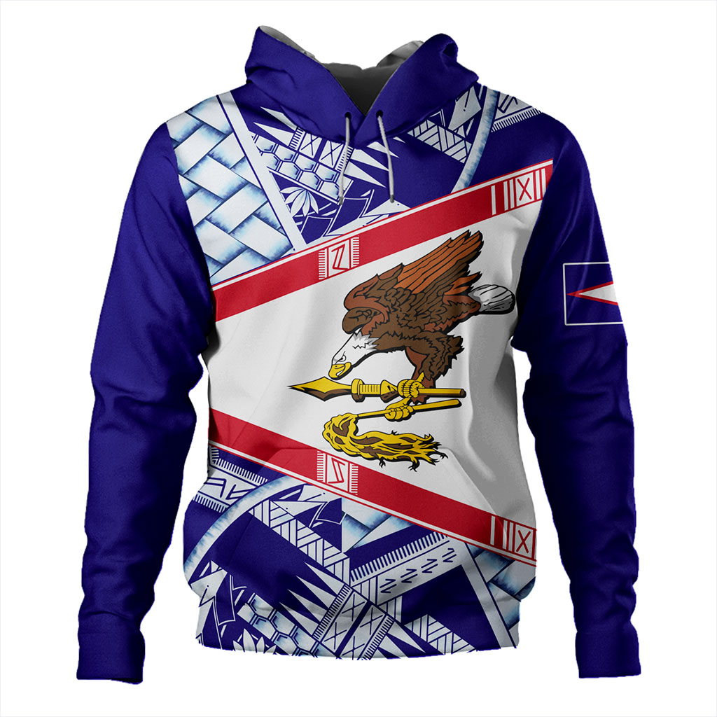 American Samoa Hoodie Flag Design With Pattern-Myprintsy