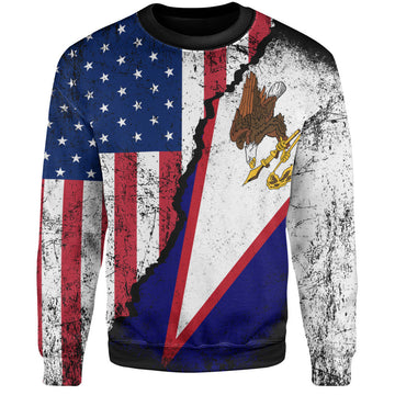 American Samoa Sweatshirt American Unity Style-Myprintsy