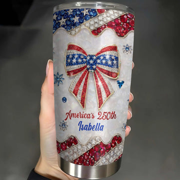 America’s 250th Anniversary - Personalized Tumbler Cup-Myprintsy