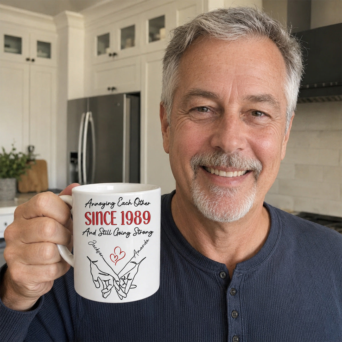 Annoying Each Other Gift For Husband - Personalized Ceramic Coffee Mug-Myprintsy