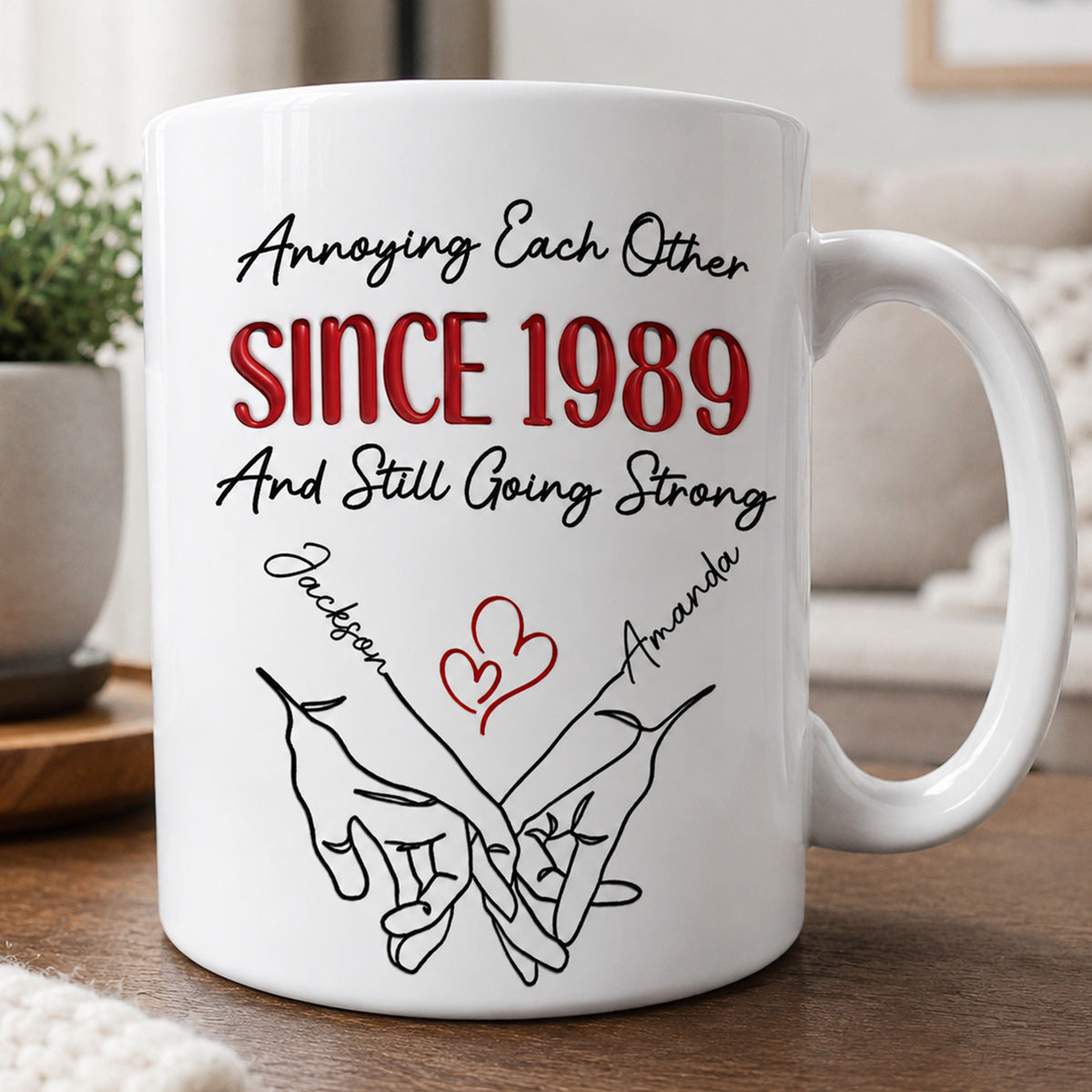 Annoying Each Other Gift For Husband - Personalized Ceramic Coffee Mug-Myprintsy
