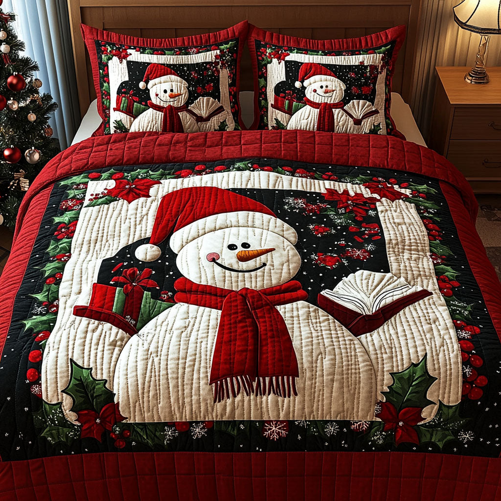 Arctic Bliss -Piece Quilted Bedding Set VTQ-Myprintsy