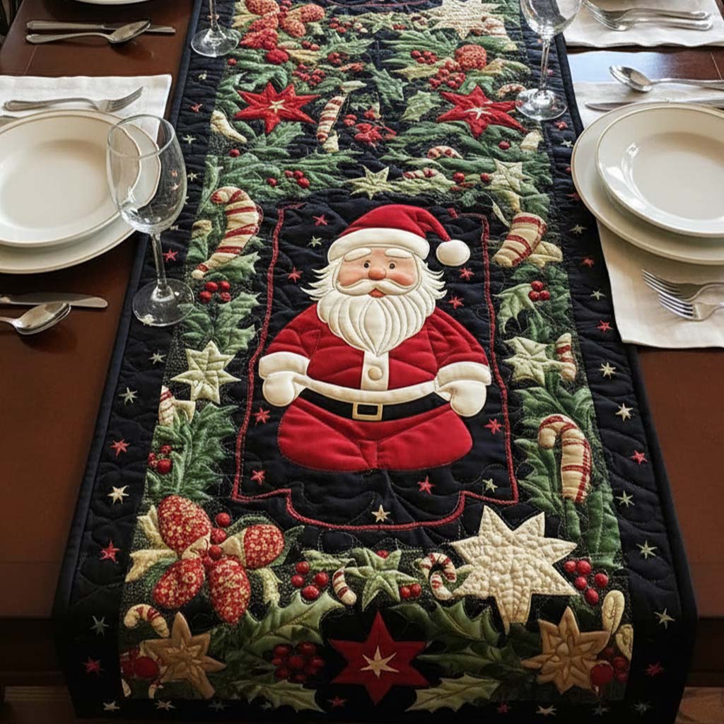 Arctic Glow Quilted Table Runner VTQ-Myprintsy
