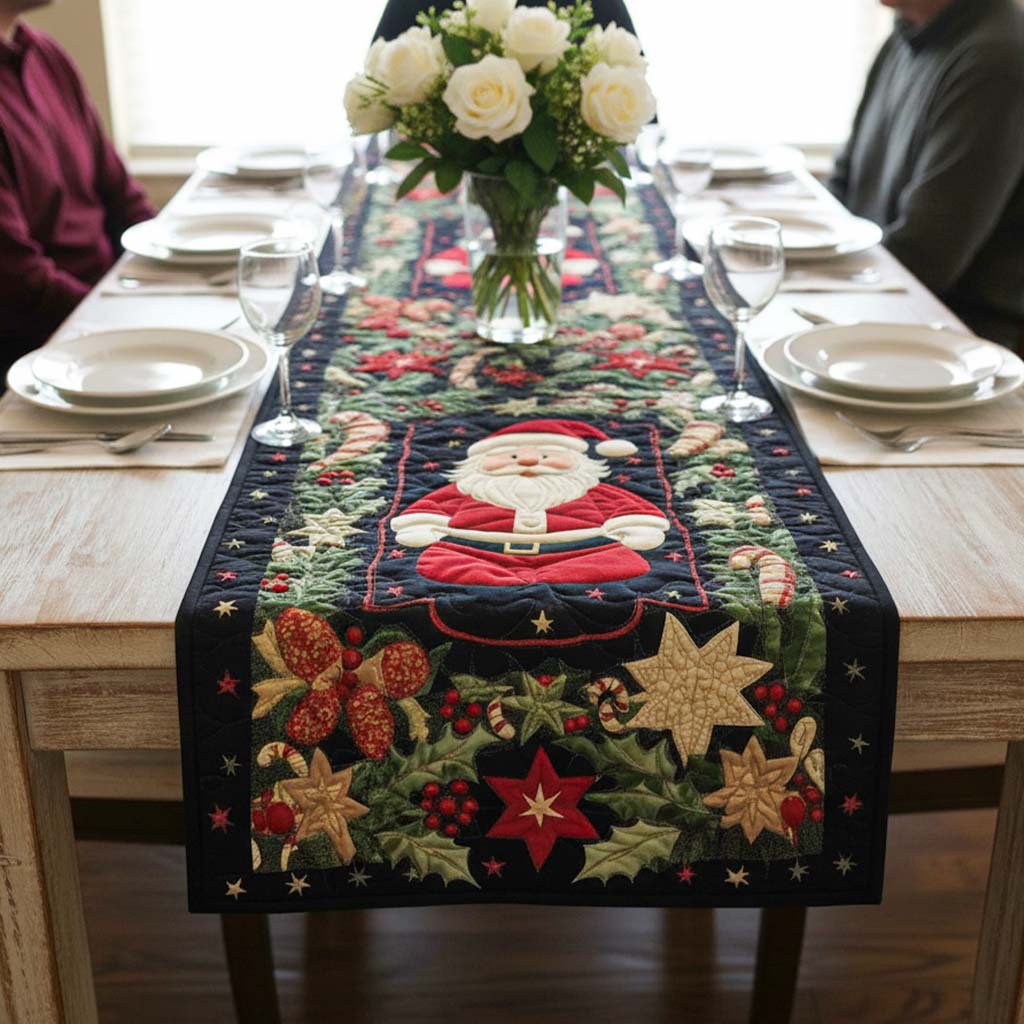 Arctic Glow Quilted Table Runner VTQ-Myprintsy