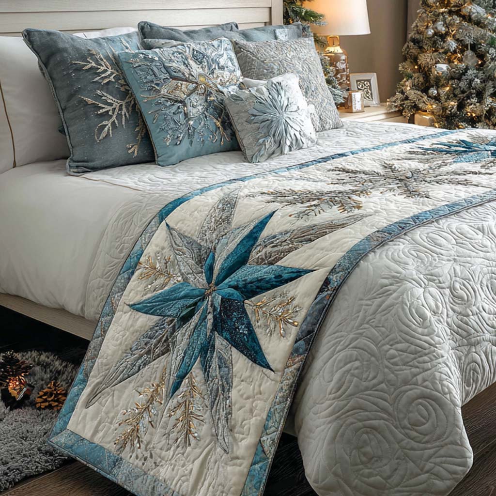 Arctic Star Quilted Bed Runner VTQ-Myprintsy