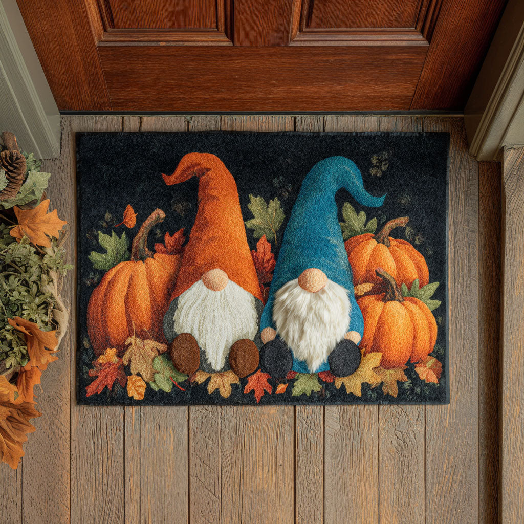 Autumn Gnome Doormat VTQ-Myprintsy