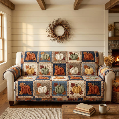 Autumn Quilt Quilted Sofa Cover VTQ-Myprintsy