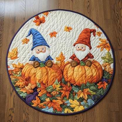 Autumn Treasures Quilted Round Mat VTQ-Myprintsy