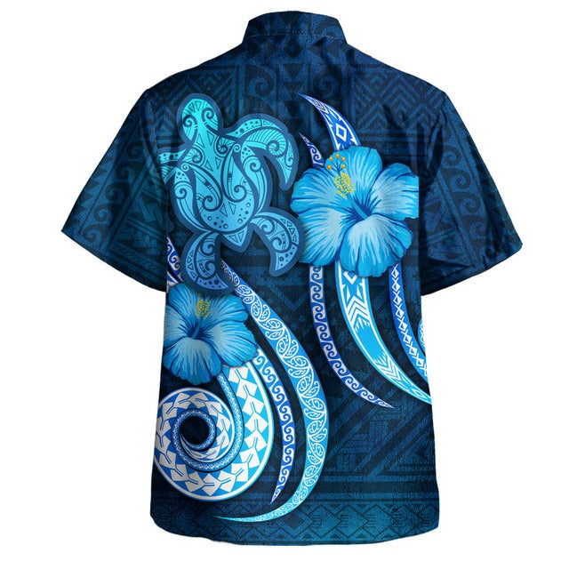 Philippines Filipinos Hawaiian Shirt Custom Personalised Turtle and Tribal Tattoo Of Polynesian