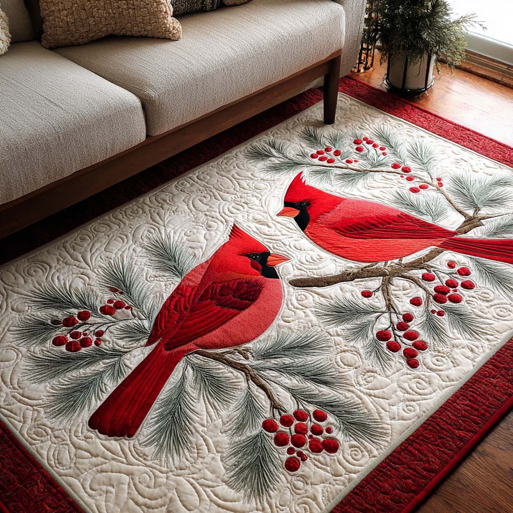 Berry Cardinal Area Rug VTQ-Myprintsy