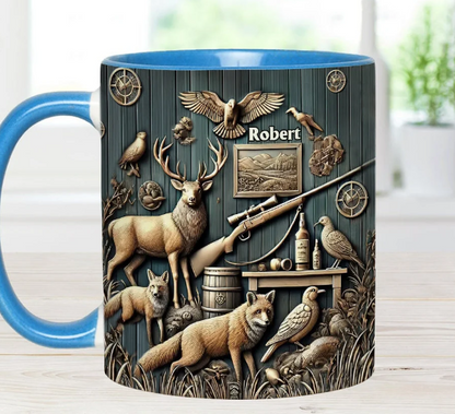 Best Hunter Ever - Personalized Hunting Accent Mug-Myprintsy