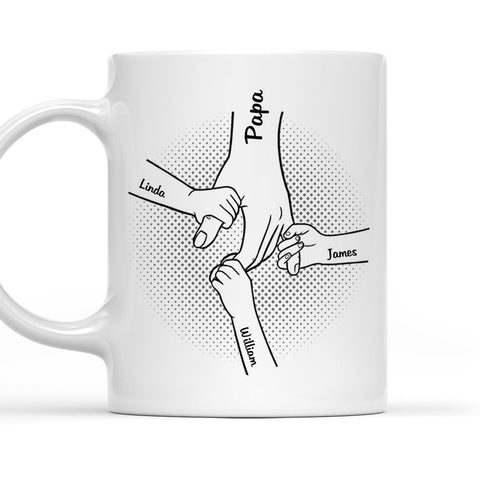 Best Papa Ever - Personalized Coffee Mug-Myprintsy
