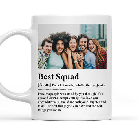 Best Squad Definition - Personalized Coffee Mug-Myprintsy